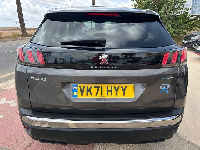 PEUGEOT 3008 ALLURE 1.6 PHEV AUTO UK RHD IN SPAIN ONLY 70000 MILES SUPERB 2021